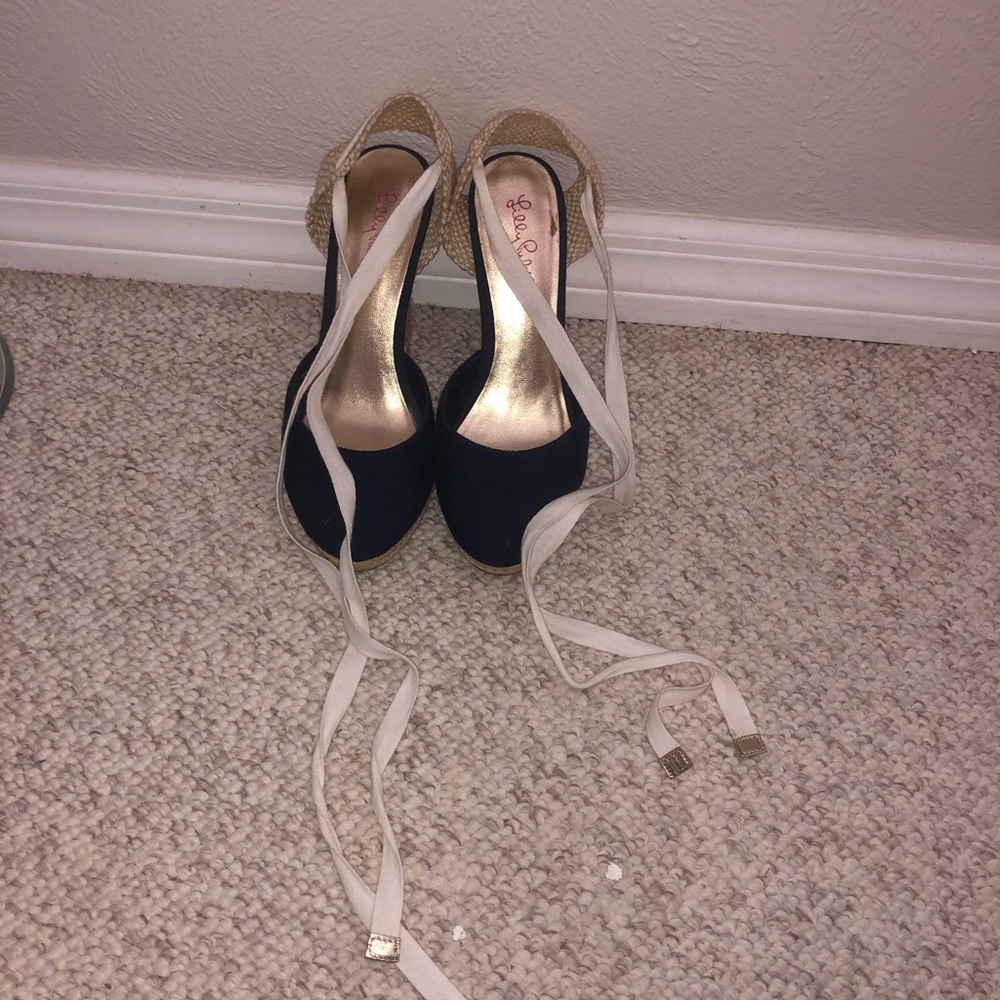 LILLY PULITZER WEDGES